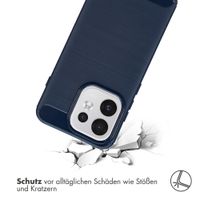 imoshion Brushed Back Cover Oppo Reno 16 / 16 Pro - Dunkelblau