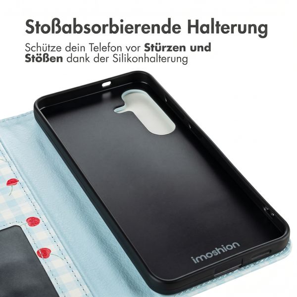 imoshion Design Klapphülle Samsung Galaxy S25 FE - Cherry Check