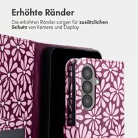 imoshion Design Klapphülle Samsung Galaxy A57 (5G) - Bloom Love Blush