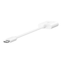 Belkin RockStar™ 3,5-mm-Audio- und USB-C-Ladeadapter - Weiß
