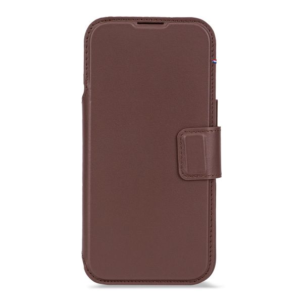 Decoded 2 in 1 Leather Klapphülle MagSafe Apple iPhone Air - Chocolate Brown
