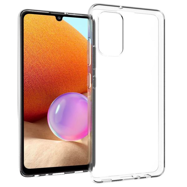 Accezz TPU Clear Cover für das Samsung Galaxy A32 (4G) - Transparent