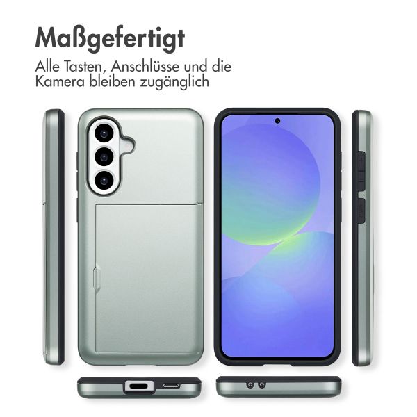 imoshion Backcover mit Kartenfach Samsung Galaxy A36 / A56 - Grün