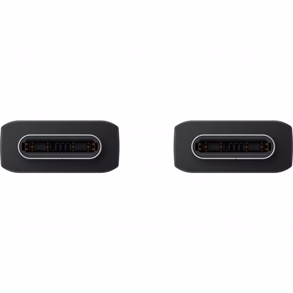 Samsung Originales USB-C auf USB-C Kabel - 1 Meter - 25 Watt + Original Fast Charging Adapter USB-C Ladegerät - 25 Watt - Schwarz