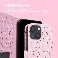 imoshion Design Klapphülle Apple iPhone 14 - Blush Berries