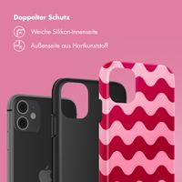 Selencia Vivid Tough Back Cover für das iPhone 11 - Wave Vibes Lipstick