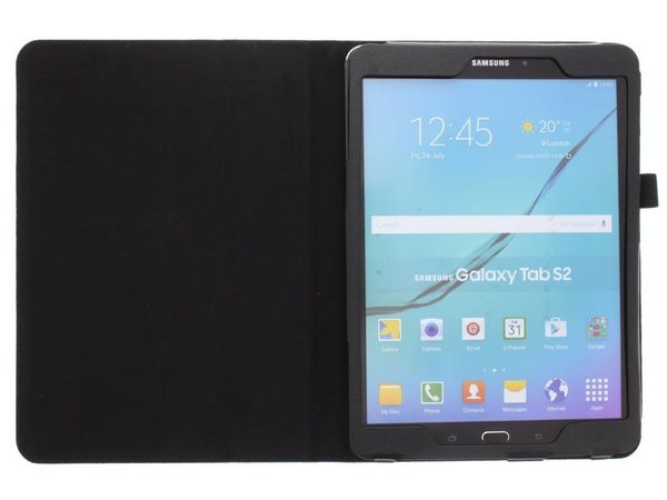 Unifarbene Tablet Klapphülle Samsung Galaxy Tab S2 9.7