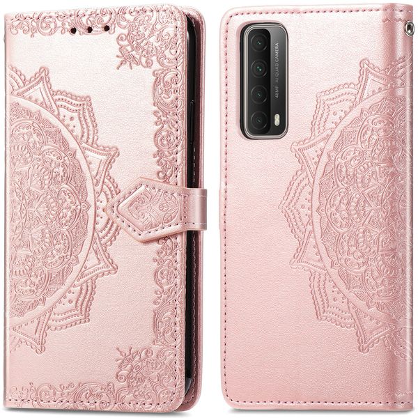 imoshion Mandala Klapphülle Huawei P Smart (2021) - Rosé gold