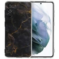 imoshion Design Hülle für das Samsung Galaxy S21 - Black Marble