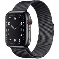 Apple Mailänder Fitness-Armband für das  Apple Watch Series 1 t/m 9 / SE (38/40/41 mm) | Series 10 / 11 (42 mm) - Space Black