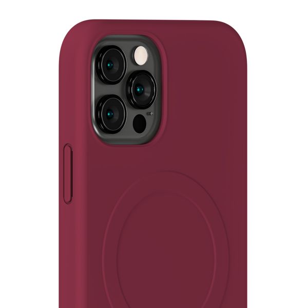 Holdit Soft MagSafe Case Apple iPhone 12 (Pro) - Red Velvet
