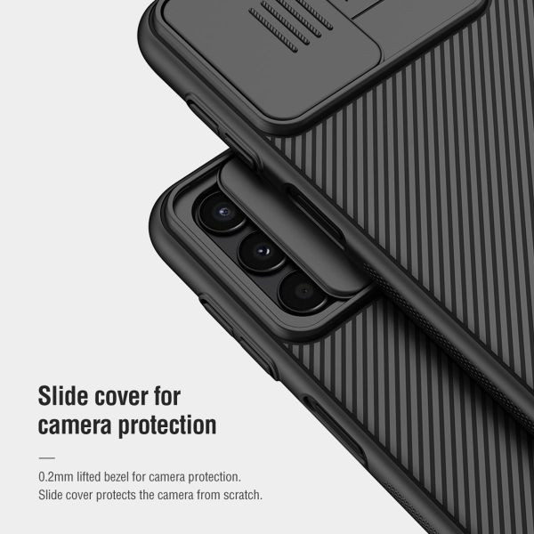 Nillkin CamShield Case für das Samsung Galaxy A13 (4G) - Schwarz