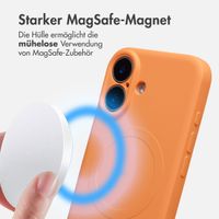 imoshion Color Back Cover mit MagSafe Apple iPhone 16 - Neon Orange