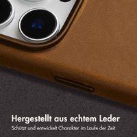 Accezz Vintage Leather Magsafe Backcover Apple iPhone 16 Pro Max - Tabacco Cognac