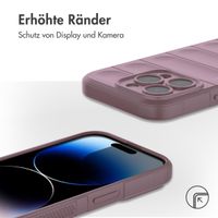 imoshion EasyGrip Back Cover für das iPhone 14 Pro - Violett