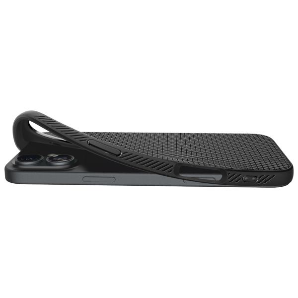 Spigen Liquid Air™ Backcover Apple iPhone 16 - Matte Black