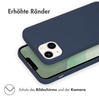 imoshion Color TPU Hülle für das Apple iPhone 14 Plus - Dunkelblau