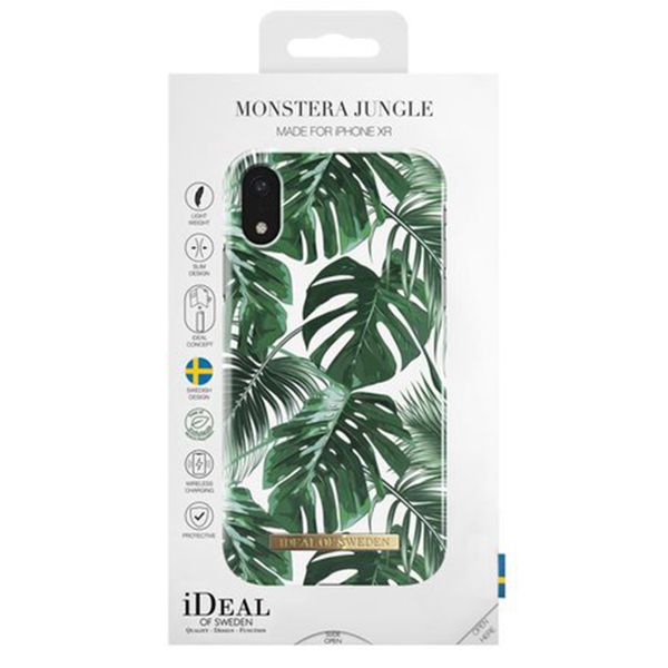 iDeal of Sweden Fashion Back Case für das iPhone Xr - Monstera Jungle