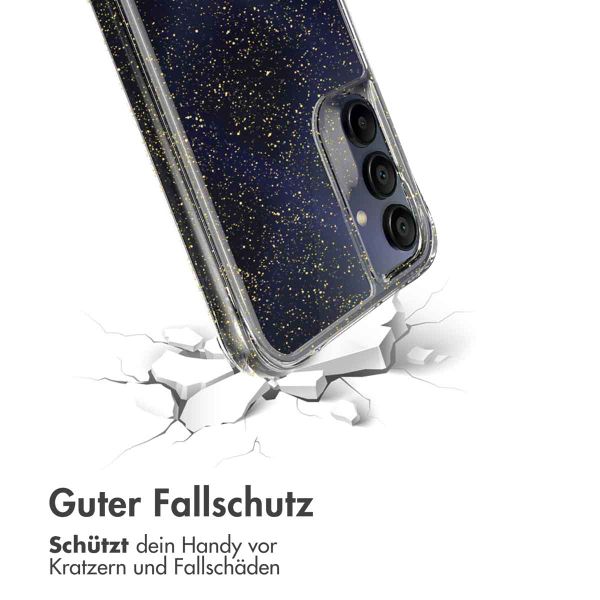 imoshion Glitzer Back Cover für das Samsung Galaxy A15 (5G/4G) - Gold