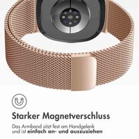 imoshion Magnetisches Milanaise Armband für das  Samsung Galaxy Watch 8 (40/44mm) / Classic (46mm) - Rosé gold