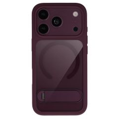 Accezz Hold Backcover mit MagSafe Apple iPhone 18 Pro / 17 Pro - Dark Cherry