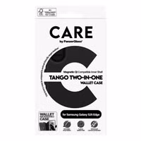 CARE by PanzerGlass Tango 2 in 1 Wallet Case MagSafe Samsung Galaxy S25 Edge - Transparent