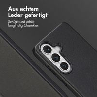 Accezz MagSafe Leather Backcover Samsung Galaxy S26 - Onyx Black