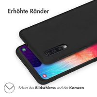 imoshion Color TPU Hülle Schwarz für Samsung Galaxy A50 / A30s