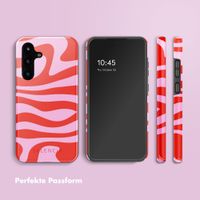 Selencia Vivid Back Cover Samsung Galaxy S25 FE - Dream Swirl Pink