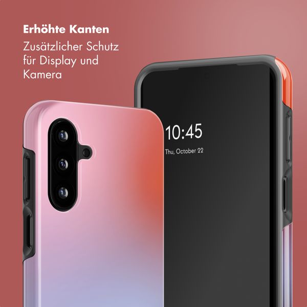 Selencia Vivid Back Cover Samsung Galaxy A17 - Gradient Soft Blush