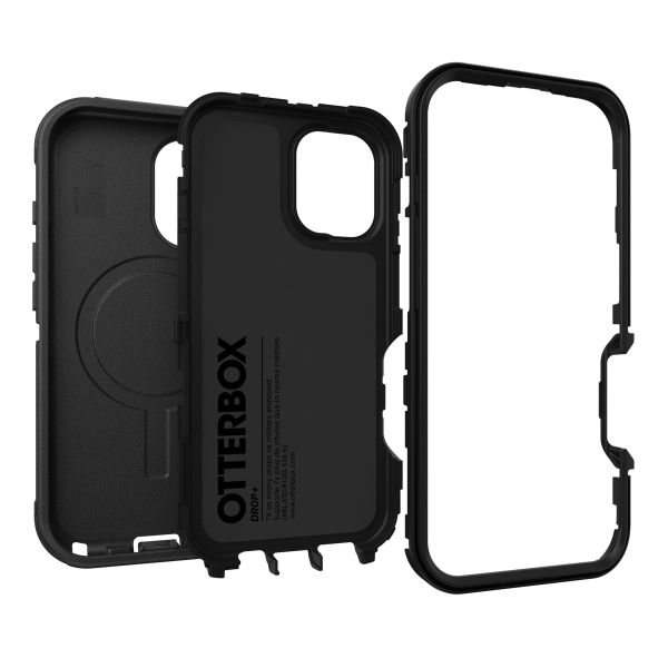 OtterBox Defender Pro Case mit MagSafe Apple iPhone 16 - Schwarz