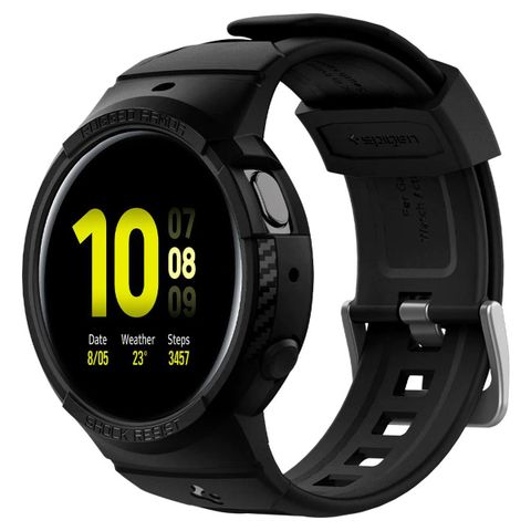 Spigen Rugged Armor™ Pro Case für die Samsung Galaxy Watch Active 2 - 44 mm - Schwarz