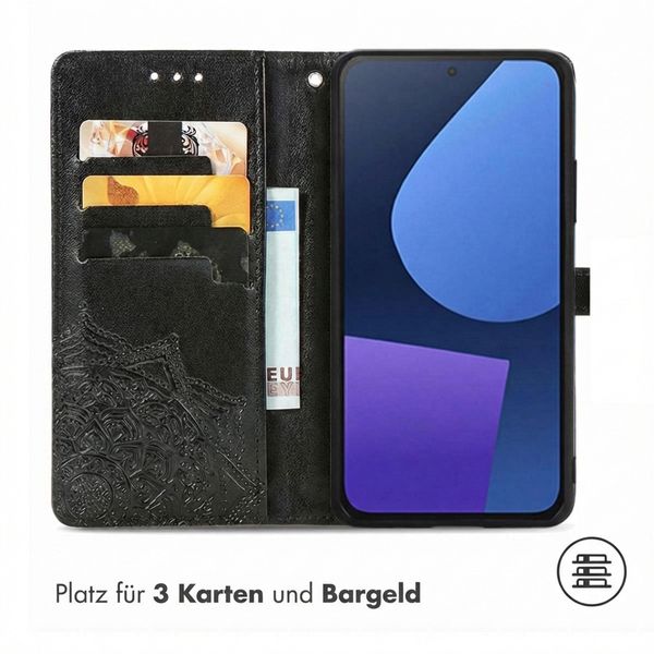 imoshion Mandala Klapphülle Fairphone 5 - Schwarz