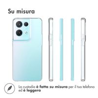 Accezz Clear TPU Backcover Oppo Reno 8 Pro 5G - Transparent