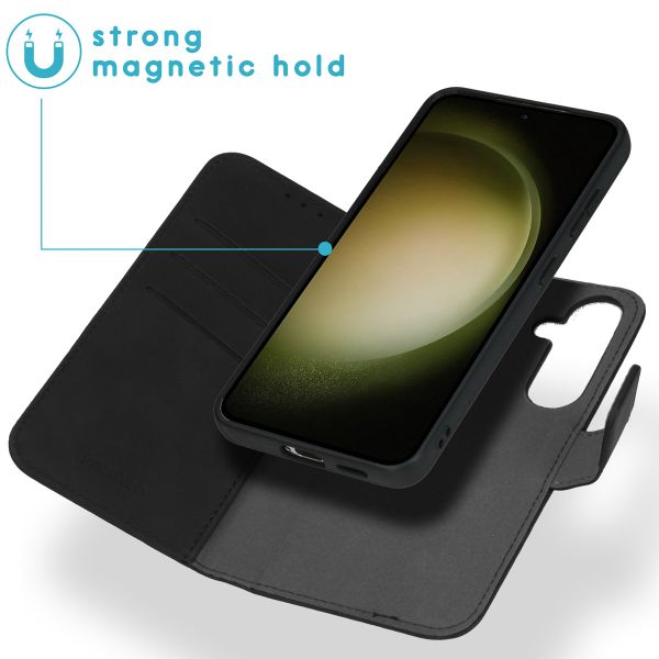 imoshion Entfernbare 2-1 Luxus Klapphülle Samsung Galaxy S24 - Schwarz