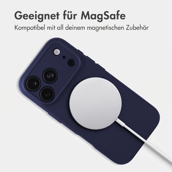 Accezz Grip Backcover mit MagSafe Apple iPhone 18 Pro Max / 17 Pro Max - Dunkelblau
