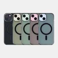 Accezz Lite Backcover mit MagSafe Apple iPhone 15 - Smokey Clear