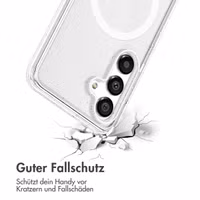 imoshion Sparkle Back Cover mit MagSafe Samsung Galaxy S25 Plus - Transparent