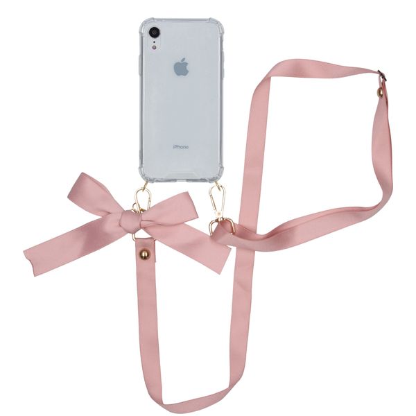 imoshion Backcover mit Band - Satin Roségold für das iPhone Xr