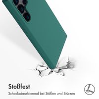 Accezz Liquid Silikoncase Samsung Galaxy S24 Ultra - Forest Green