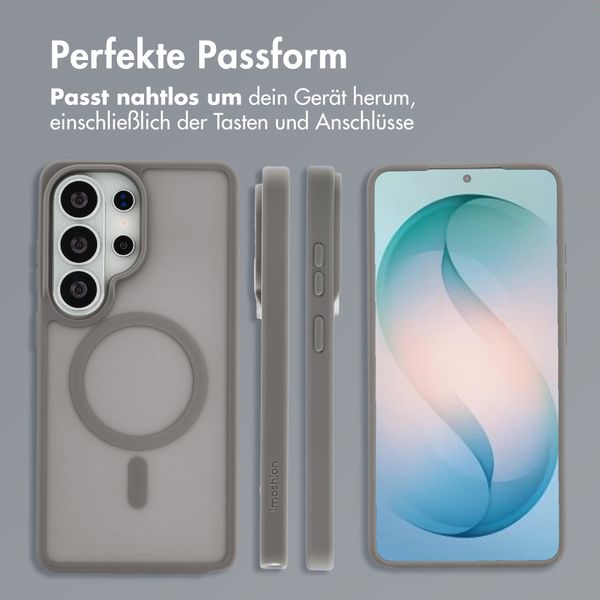 imoshion Color Guard Back Cover mit MagSafe Samsung Galaxy S26 Ultra - Grau