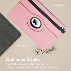 imoshion 360° drehbare Klapphülle Rosa für das iPad Pro 11 (2022) / Pro 11 (2021) / Pro 11 (2020)