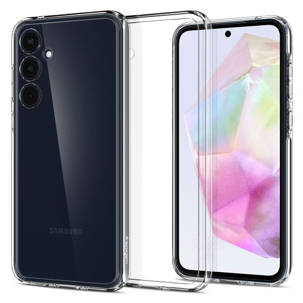 Spigen Ultra Hybrid™ Case für das Samsung Galaxy A35 - Crystal Clear