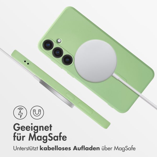 imoshion Color Back Cover mit MagSafe für das Samsung Galaxy S24 Plus - Grün