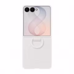 Samsung Silicone Magnet Cover Ring Samsung Galaxy Z Flip 8 - White