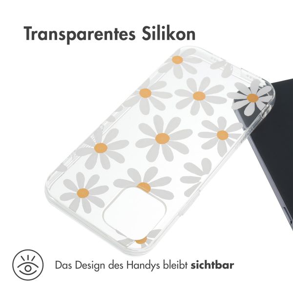 imoshion Design Hülle Apple iPhone 12 (Pro) - Daisy Flower