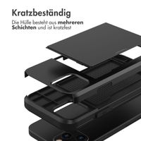 imoshion Backcover mit Kartenfach für das iPhone 12 Pro Max - Schwarz