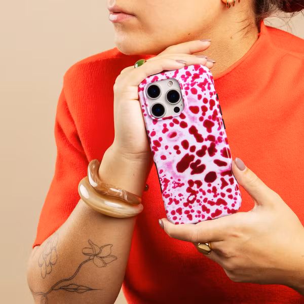 Selencia Vivid Back Cover Apple iPhone 17e / 16e - Cosmic Orchid