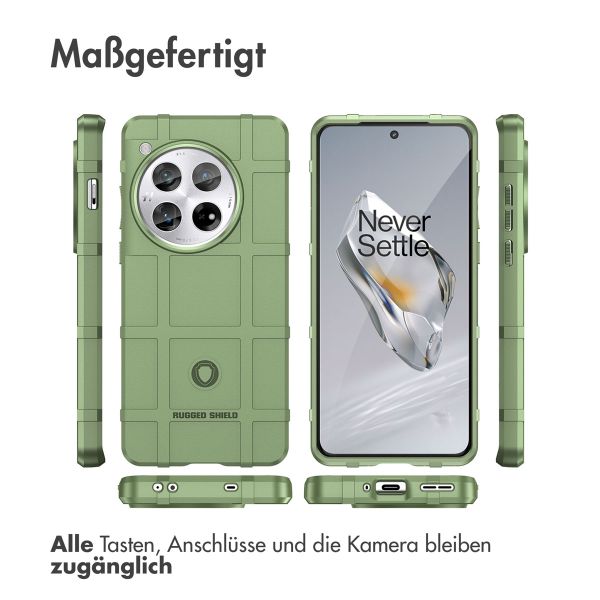 imoshion Rugged Shield Backcover OnePlus 12 - Dunkelgrün