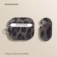 Selencia Sabi Case Apple AirPods 3 - Leopardenmuster - Midnight Black